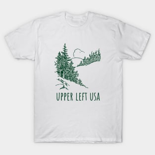 Upper left USA T-Shirt